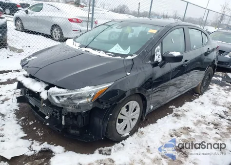 2025 Nissan Versa 1.6 S from USA, damaged, VIN 3N1CN8DV2SL839076